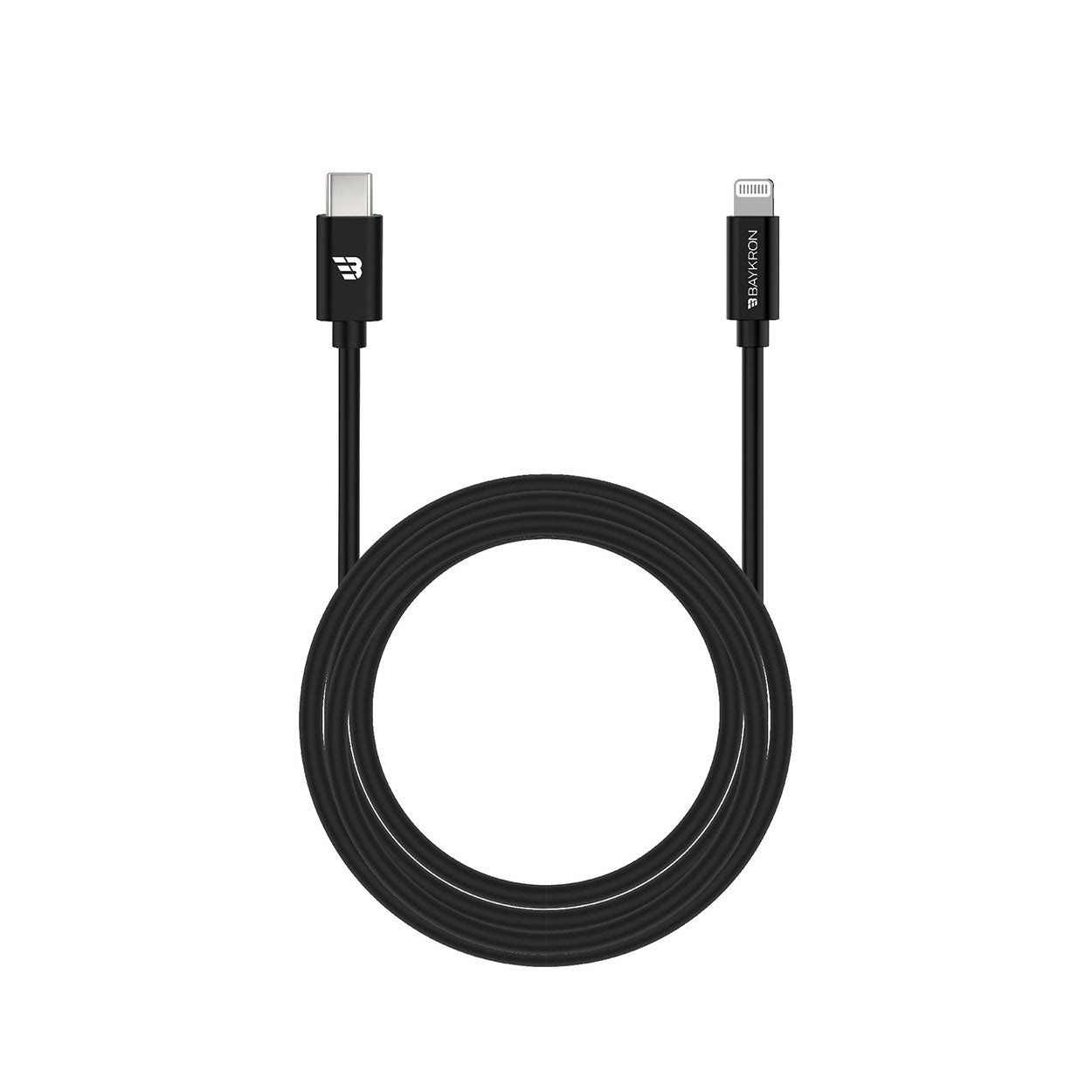 BAYKRON 1.2m Smart Cable Apple MFi Certified USB-C to Lightning , 3A