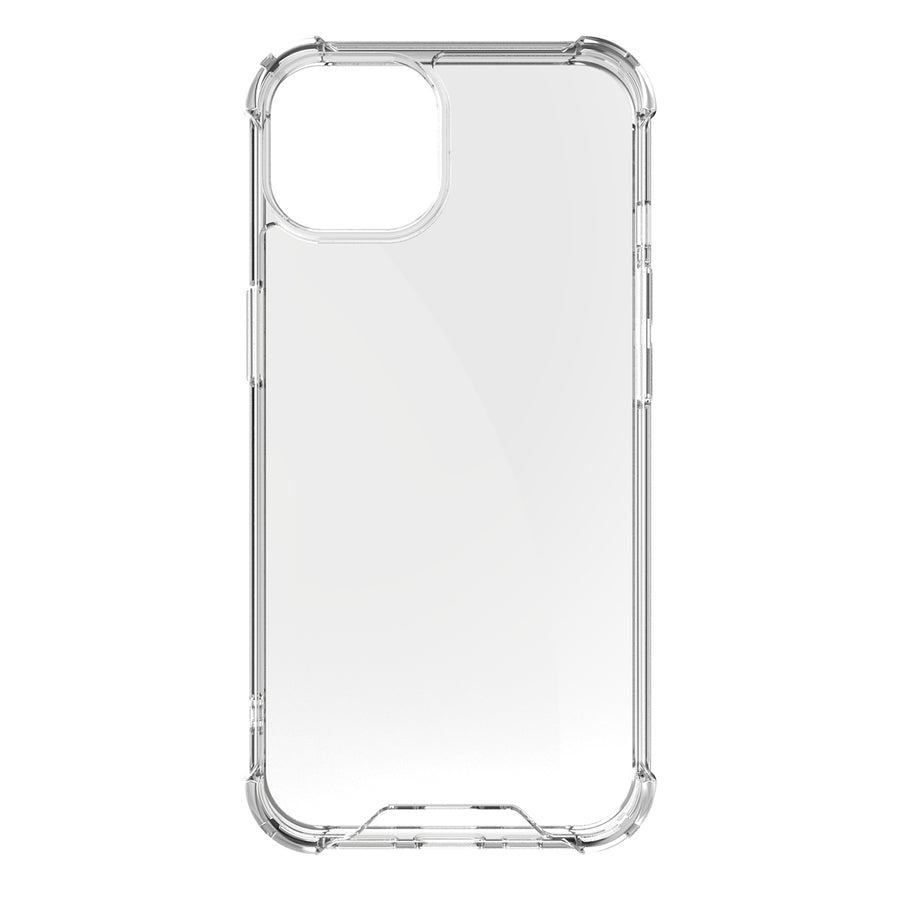 BAYKRON Smart Tough Case for iPhone 13 6.1" with Nylon Carry Strap - Shockproof, Crystal Clear with Anti-Yellowing Technology