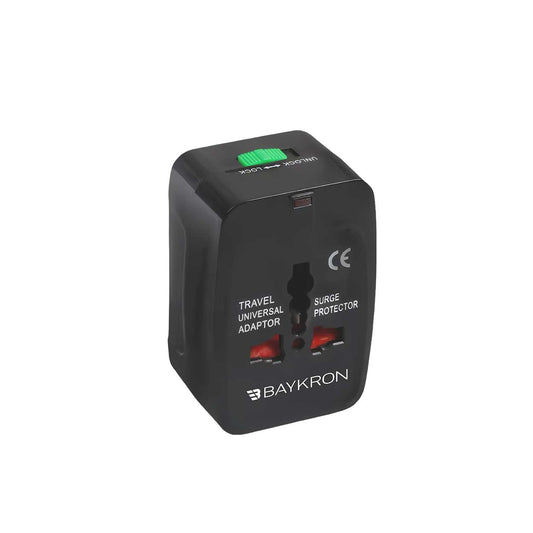 BASIC Universal Travel Adapter - Black