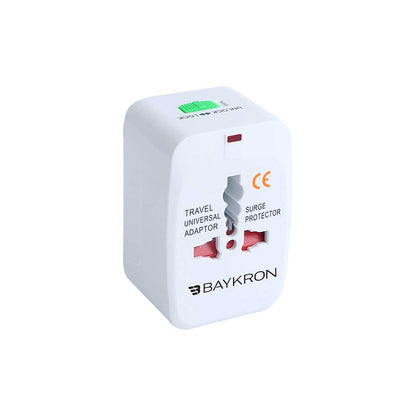 BASIC Universal Travel Adaptor - White