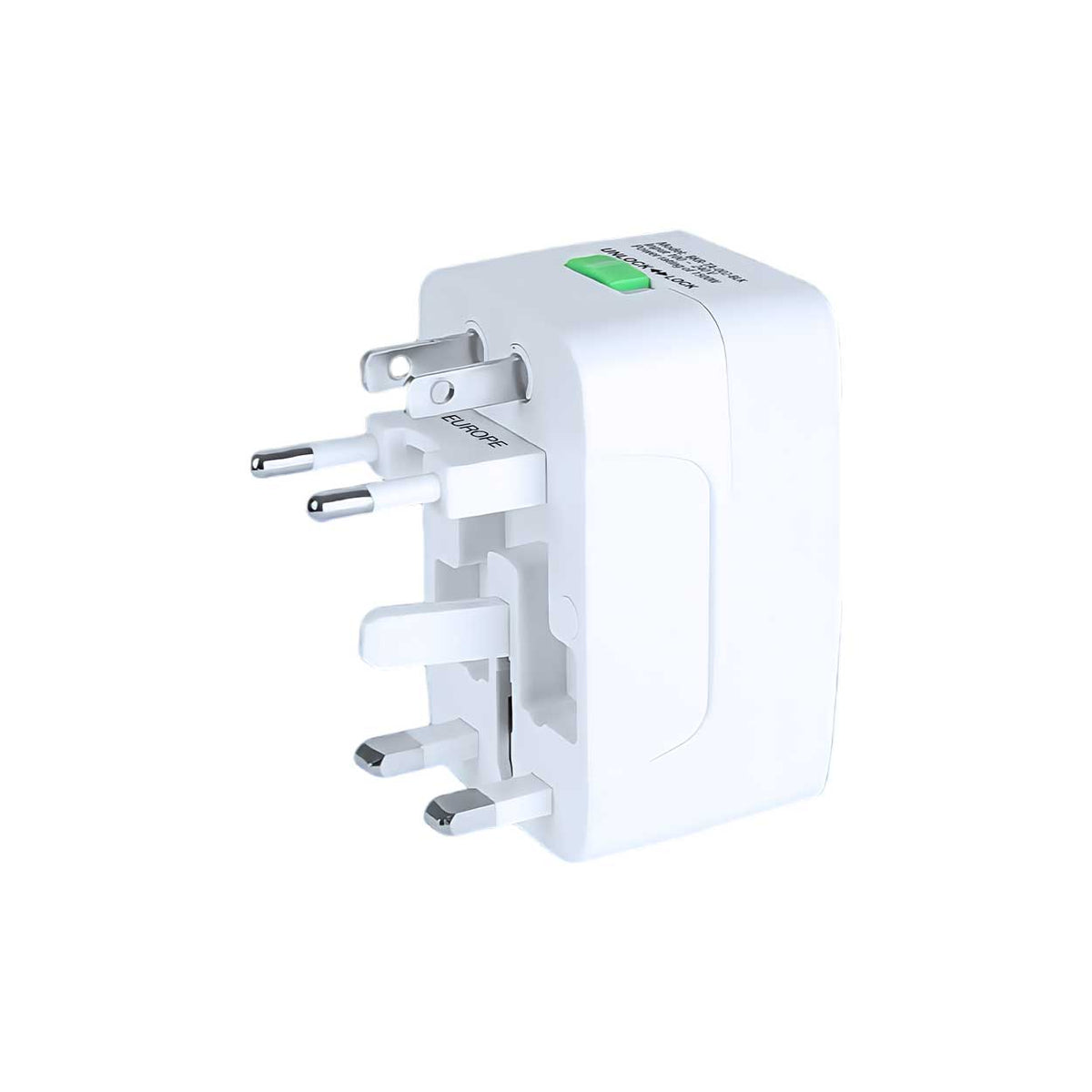 BASIC Universal Travel Adaptor - White