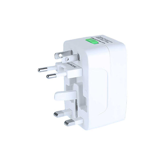 BASIC Universal Travel Adaptor - White