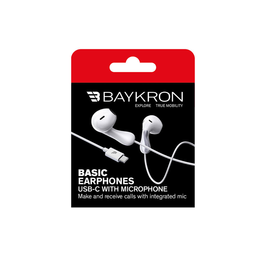 BASIC Earphones USB-C with Microphone