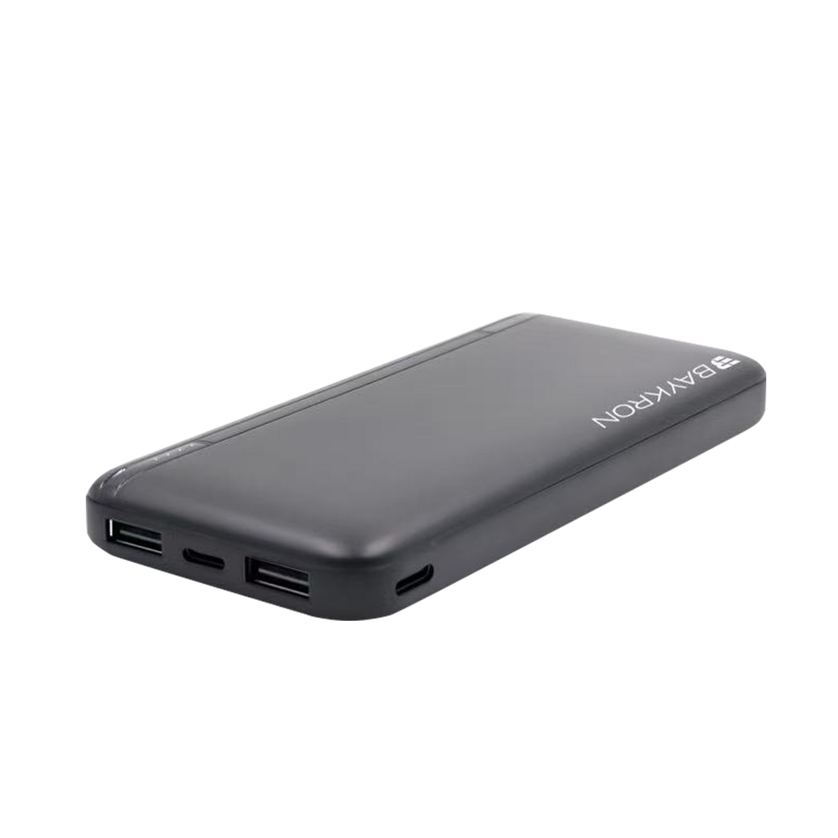 BASIC Power Bank 10000 mAh, USB-C PD 20W and USB-A QC 3.0 - Black