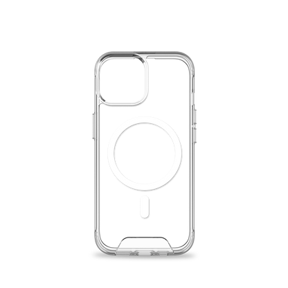 BAYKRON Smart Slim X Mag Case for iPhone 15 6.1" Air Cushion Shockproof Protection and MagSafe® Compatible - Clear