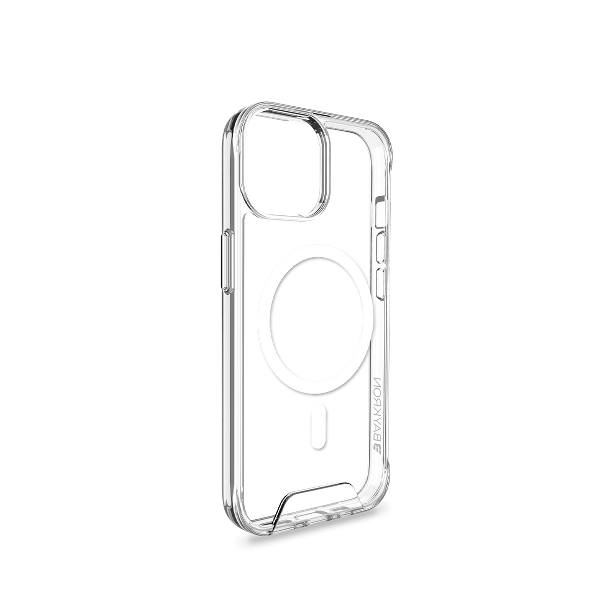 BAYKRON Smart Slim X Mag Case for iPhone 15 6.1" Air Cushion Shockproof Protection and MagSafe® Compatible - Clear