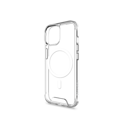 BAYKRON Smart Slim X Mag Case for iPhone 15 6.1" Air Cushion Shockproof Protection and MagSafe® Compatible - Clear
