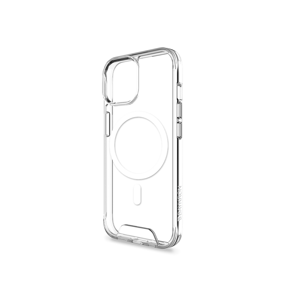 BAYKRON Smart Slim X Mag Case for iPhone 15 6.1" Air Cushion Shockproof Protection and MagSafe® Compatible - Clear
