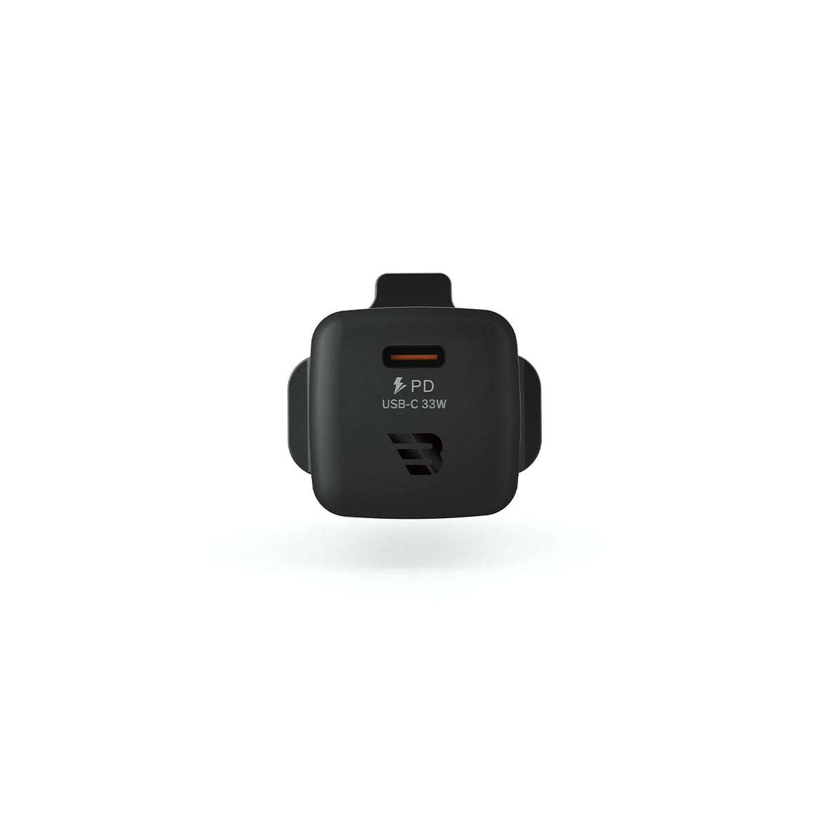 BAYKRON Premium 33W GaN Mini Ultra Fast Wall Charger with USB-C 33W for Standard UK wall outlets