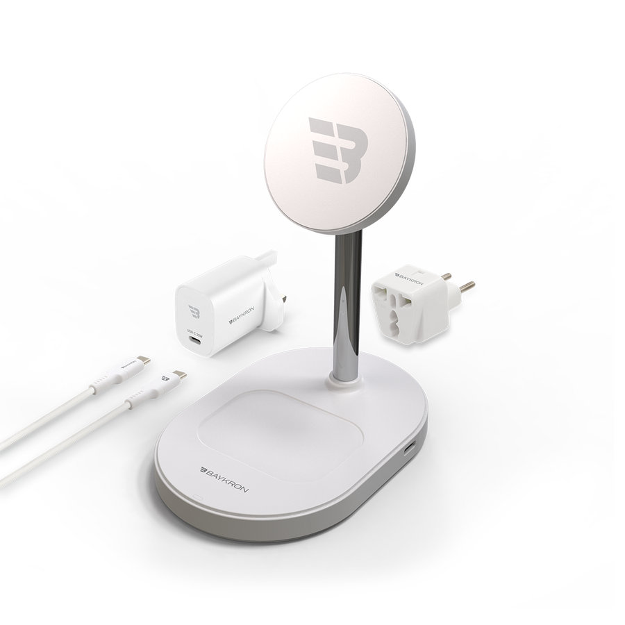 BAYKRON Premium in Magnetic Wireless Stand, MagSafe