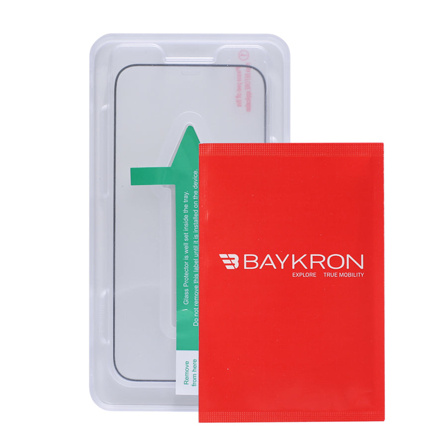 BAYKRON Smart Screen Protector with Edge to Edge Coverage for iPhone 13 / 13 Pro with Easy Applicator Tray