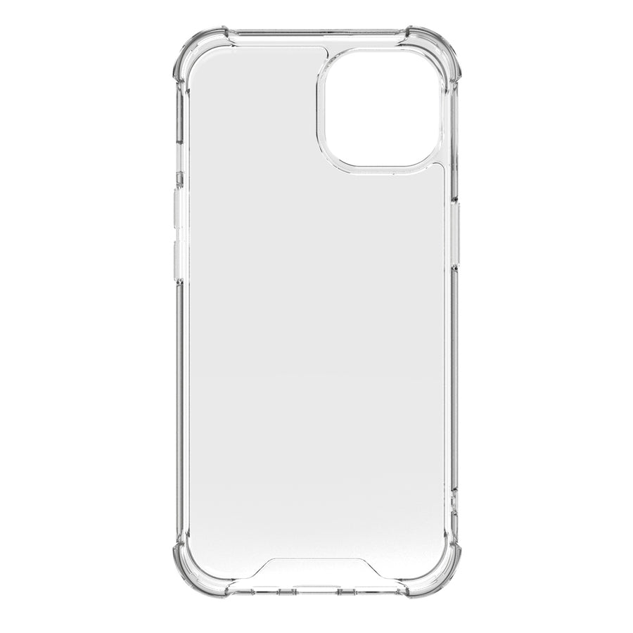 BAYKRON Smart Tough Case for iPhone 13 6.1" with Nylon Carry Strap - Shockproof, Crystal Clear with Anti-Yellowing Technology